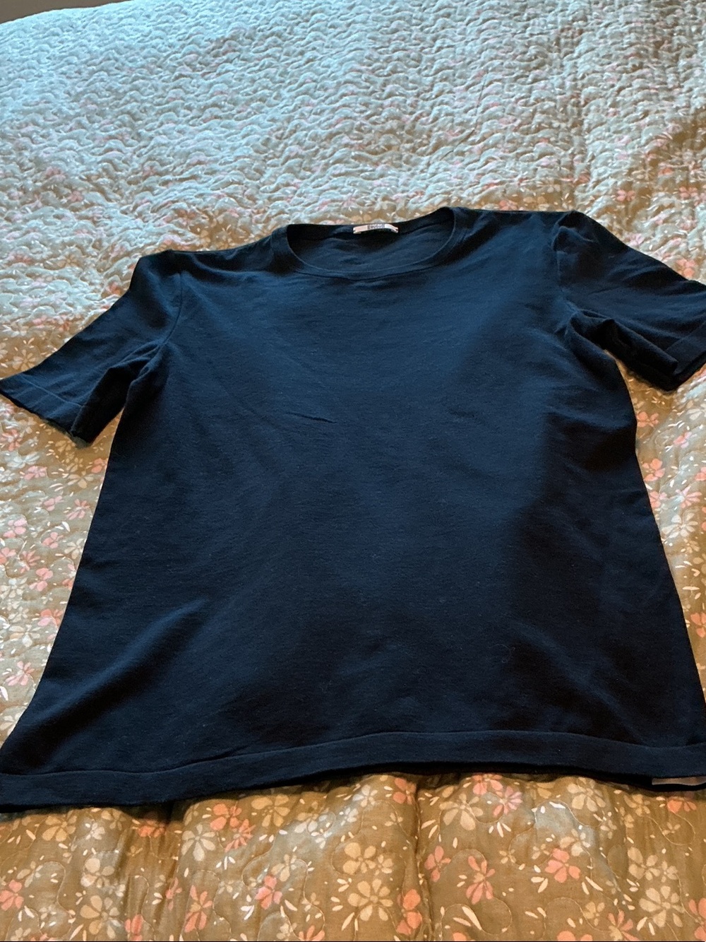 Wolford Short Sleeve Crewneck Tee - Black M